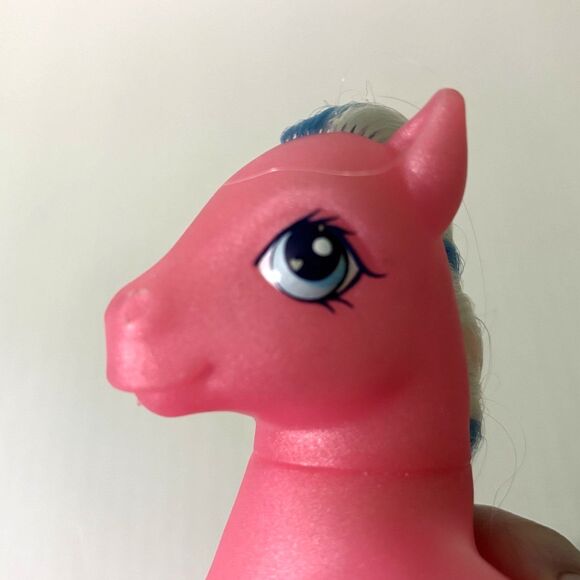 My Little Pony MLP G3 Cotton Candy 2002 Hasbro Brushable Vintage Single Magnet - Picture 5 of 7